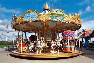 Merry-go-round at Alexandra Gardens, Weymouth