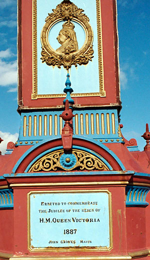 Weymouth - Jubilee Clock (detail)