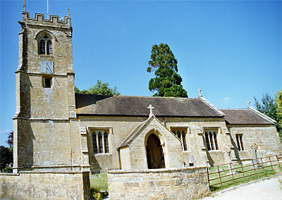 Photo of the church of St. Nicholas at Nether Compton
