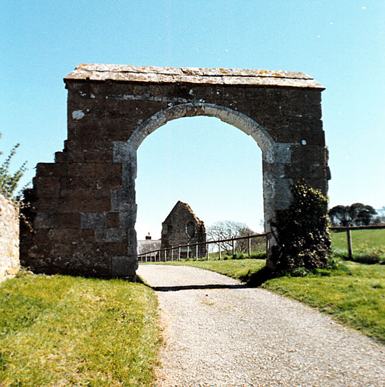 All that remains of the Abbey