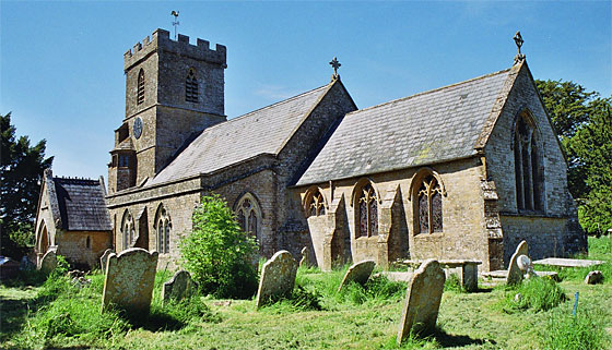 St. Mary's Church - view from the east.