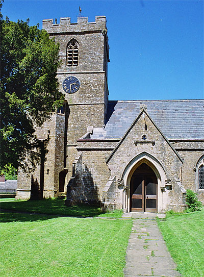 Entrance to St. Mary's Church, Powerstock
