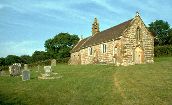 St. Nicholas Church at Hilfield is now a Chapel of Ease of St. Andrew's, Yetminster