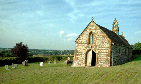 St. Nicholas Church - Hilfield, another view.