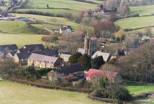 Overview of Askerswell Village
