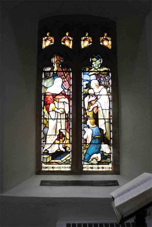 Another example of the windows in St. Andrew's. Photo by Robert Chisman