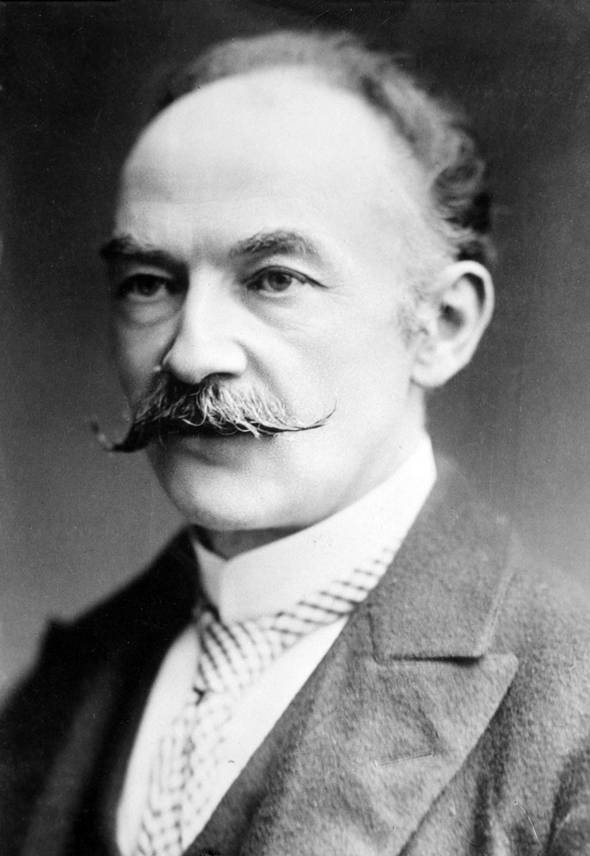 Thomas Hardy photographed between 1910 and 1915