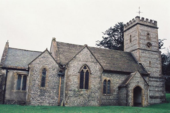 The Parish Church at Up Cerne. Photo by Chris Downer, for more about the photographer click on the image.