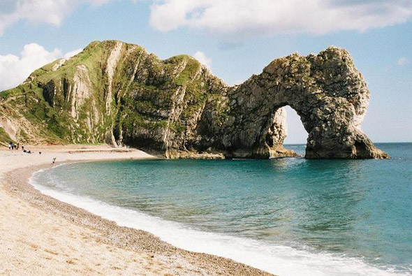 Durdle Door on the Dorset Jurassic Coast. Photo by Chris Downer, for more about the photographer click on the image.