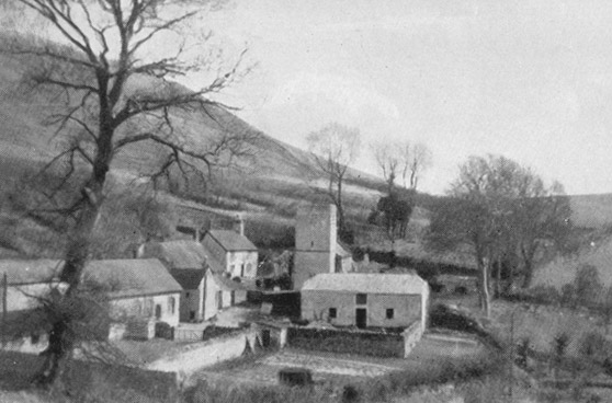 View of Bincombe taken in the 1940's