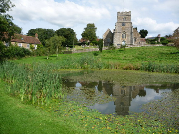 All Saint's Church at kington Magna (photo by Chris Downer, for more about the photographer click on the image.